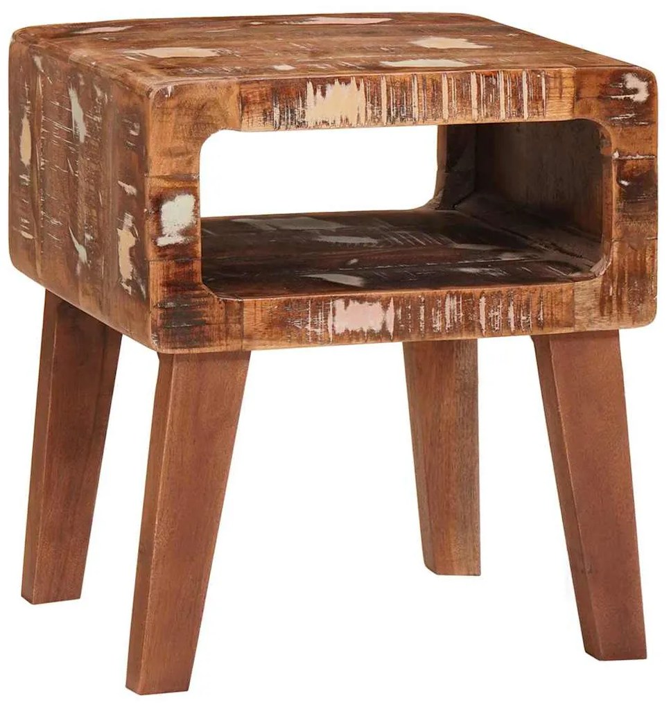 vidaXL Mesas de canto Castanho 40 x 32 x 46 cm Madeira de manga maciça