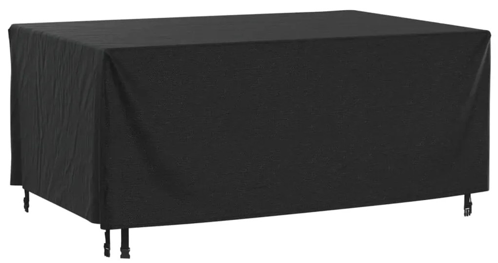 Capa p/ mobiliário jardim 172x113x73 cm impermeável 420D preto
