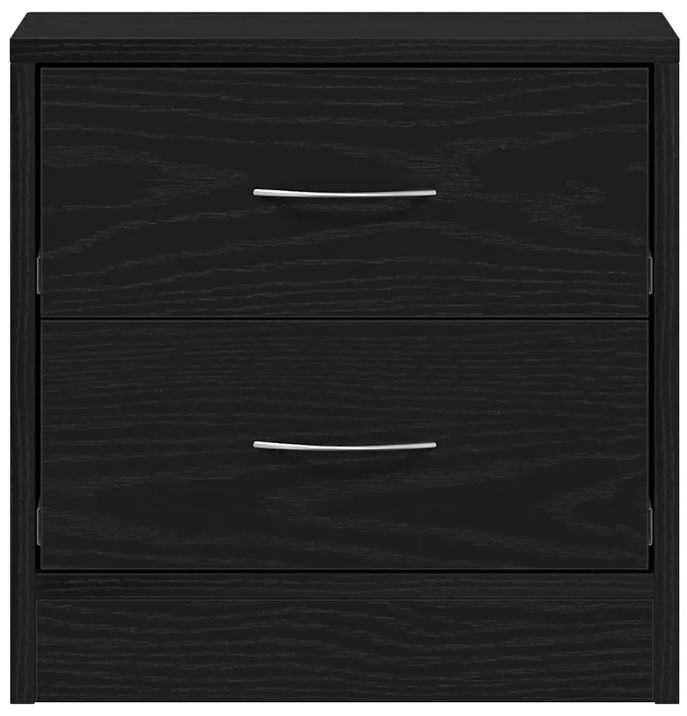 Mesa de cabeceira 40x30x40 cm deriv. de madeira carvalho preto