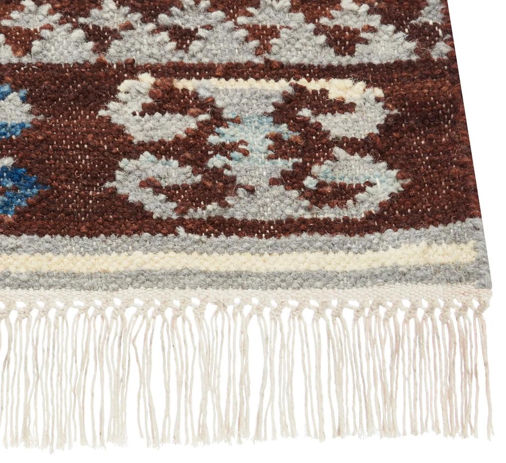 Tapete Kilim em lã multicolor 200 x 300 cm AKNALICH Beliani