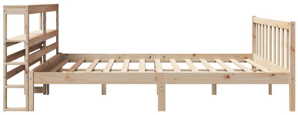 Cama sem colchão 180x200 cm madeira de pinho maciça