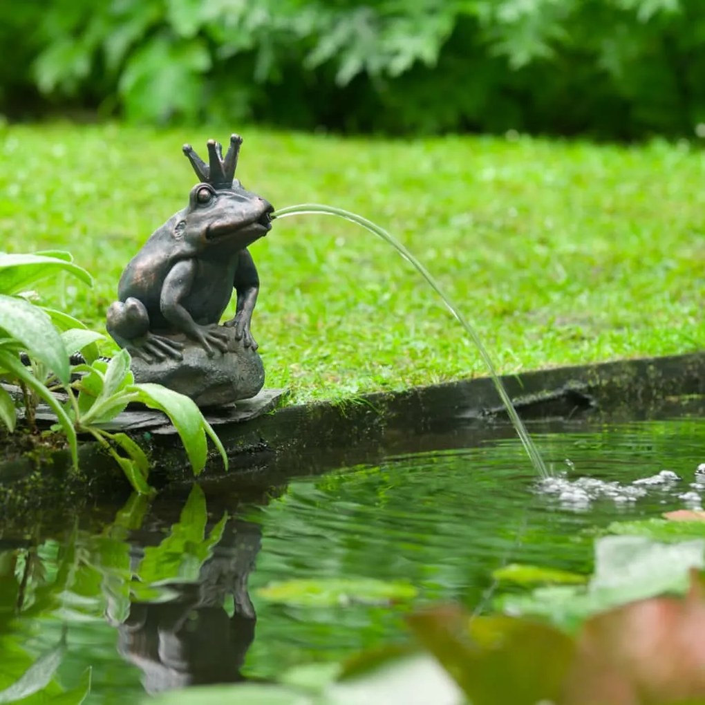 Fonte de jardim sapo rei