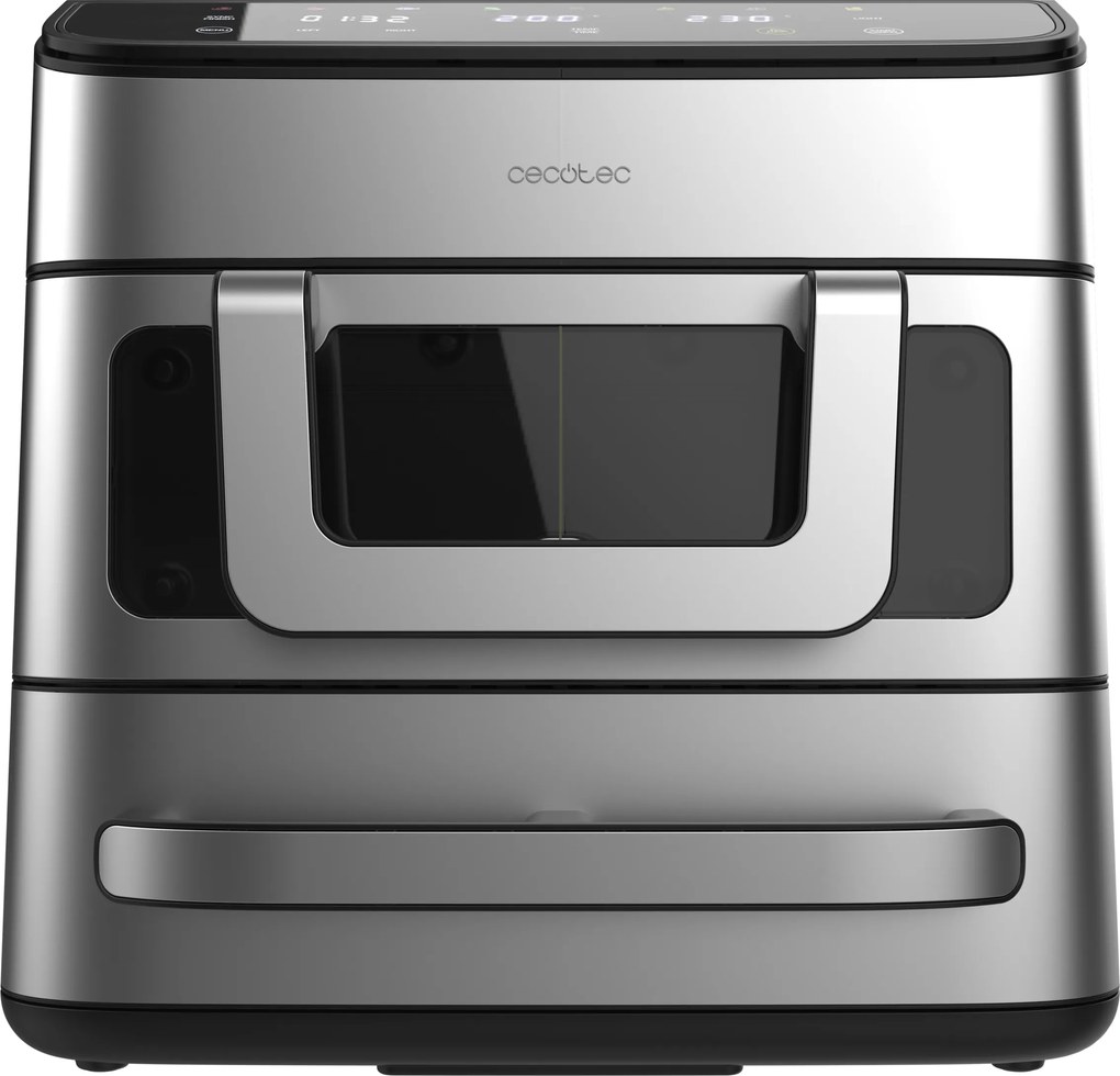 Fritadeira de ar Cecofry FoodCourt 18000 4Pizza e Forno de 18L com pedra para pizza