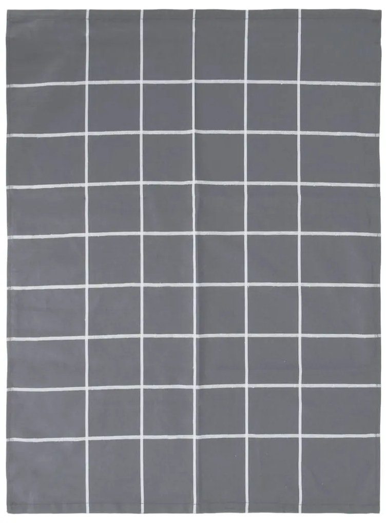 Conjunto de panos de cozinha 12 pcs algodão cinzento