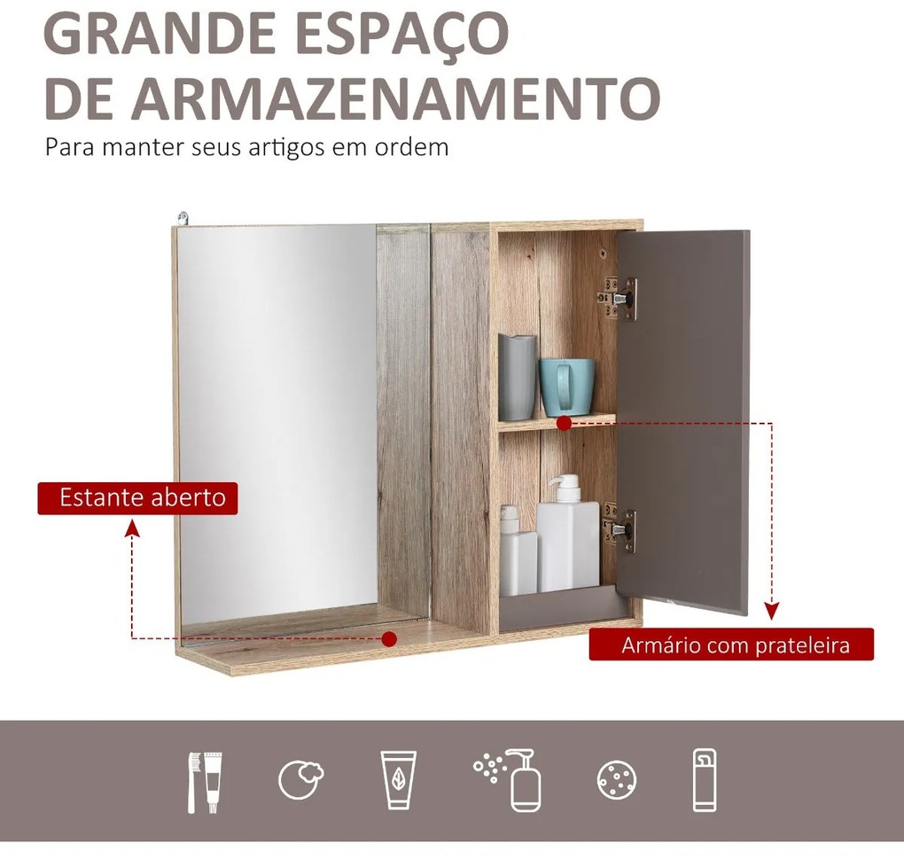 Móvel Edén com Espelho - Design Moderno