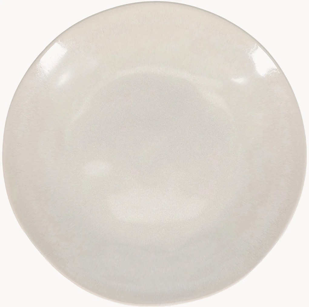 Pratos de pequeno-almoço Rocca Beige, conjunto de 4