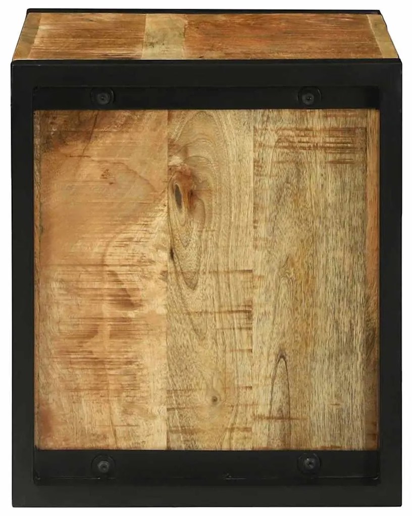 Cubo de Parede 55x35x40 cm em Madeira Sólida de Mangueira