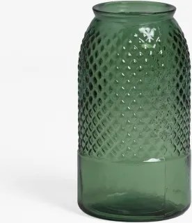 Vaso Em Vidro Dinte Verde Couve - Sklum