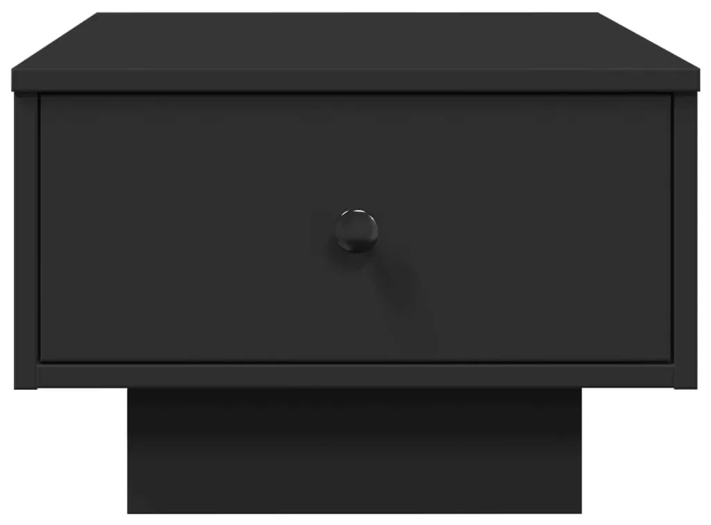 Mesa de centro 60x45x31 cm derivados de madeira preto