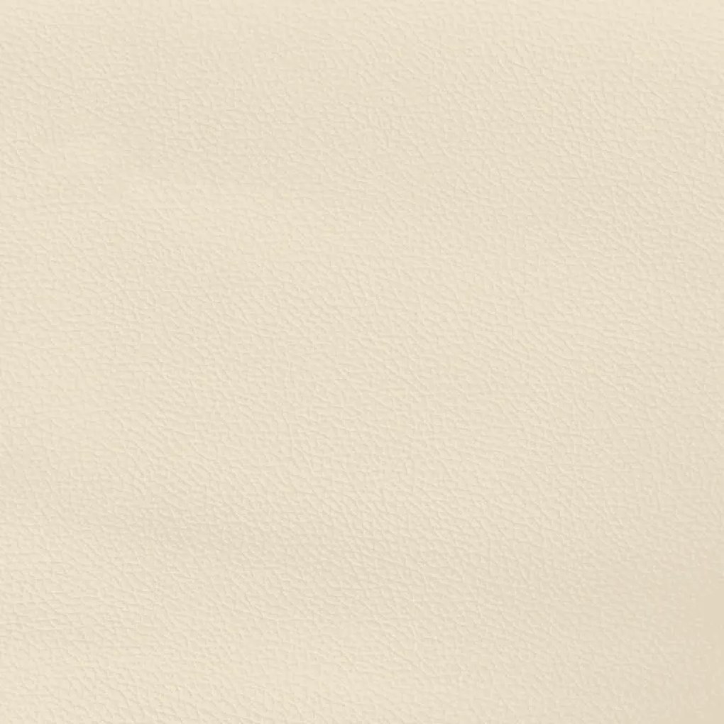 Estrutura cama c/ cabeceira sem colchão 200x200 cm creme