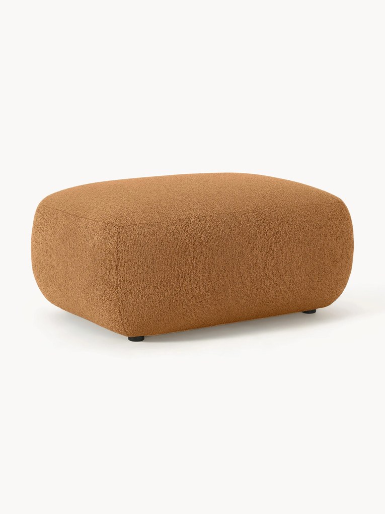 Bouclé Sofa Ottoman Sofia