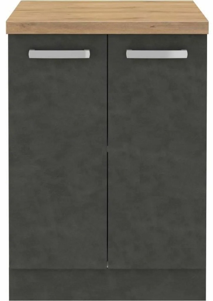 Mobiliário Auxiliar 60 x 51,6 x 85 cm Cinzento