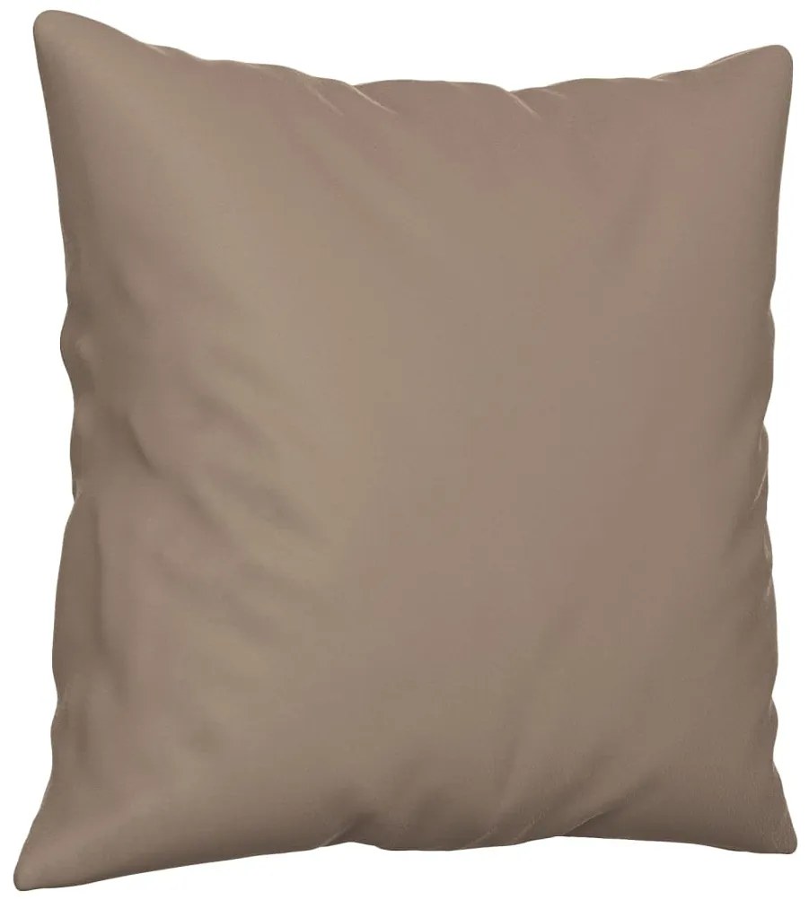 Almofadas decoração 2 pcs 40x40 cm microfibra cinza-acastanhado