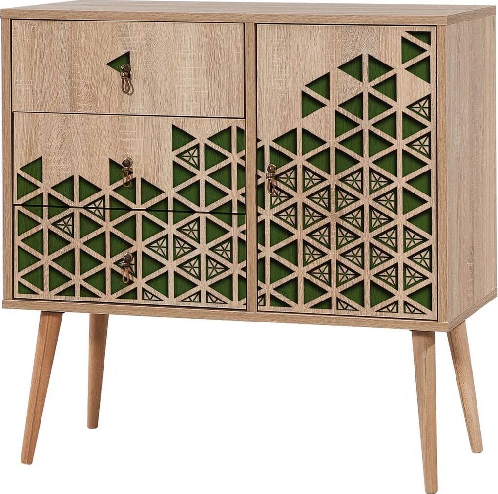 Cómoda Verybox – Carvalho Sonoma – 90x90x40 cm