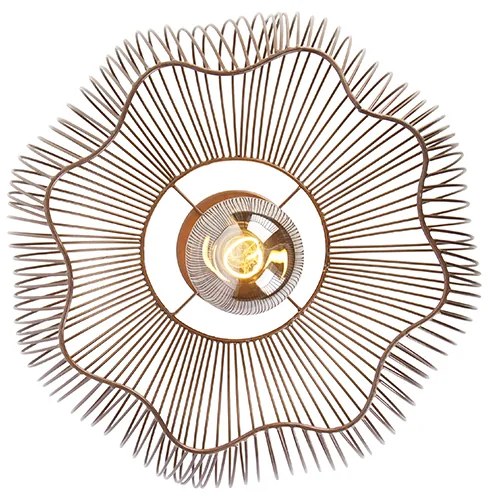 Luminária de teto industrial cobre 40 cm - Finn