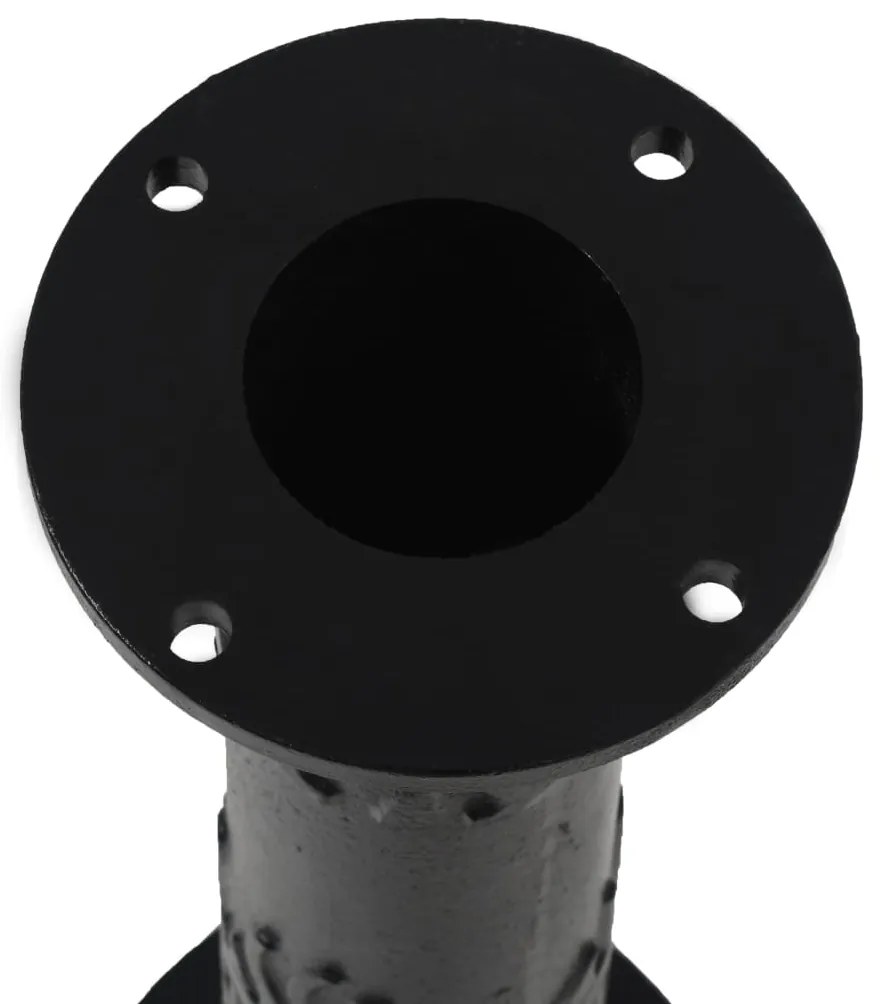 Suporte para bomba de água manual de jardim em ferro fundido