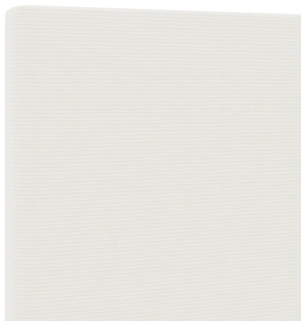 Cabeceira vidaXL Simples Creme 140cm Tecido Corduroy