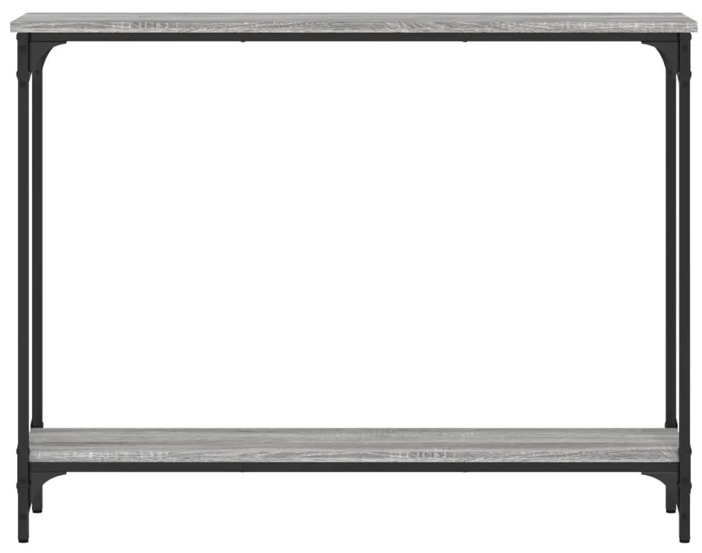 Consola de Entrada Abbey - 100 x 22,5 x 75 cm - Cinzento - Derivados d