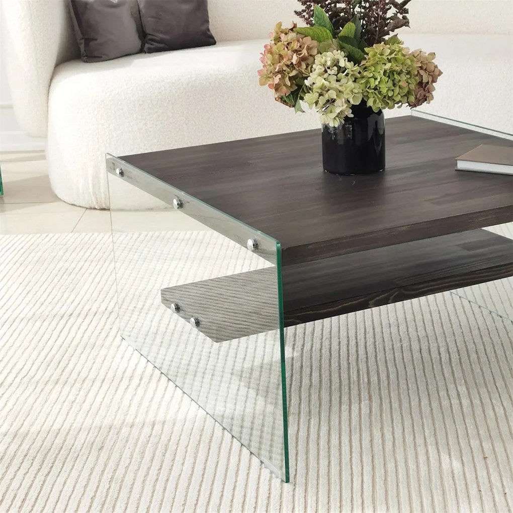 Mesa de Centro Aqua – Antracite – 75x40x75 cm