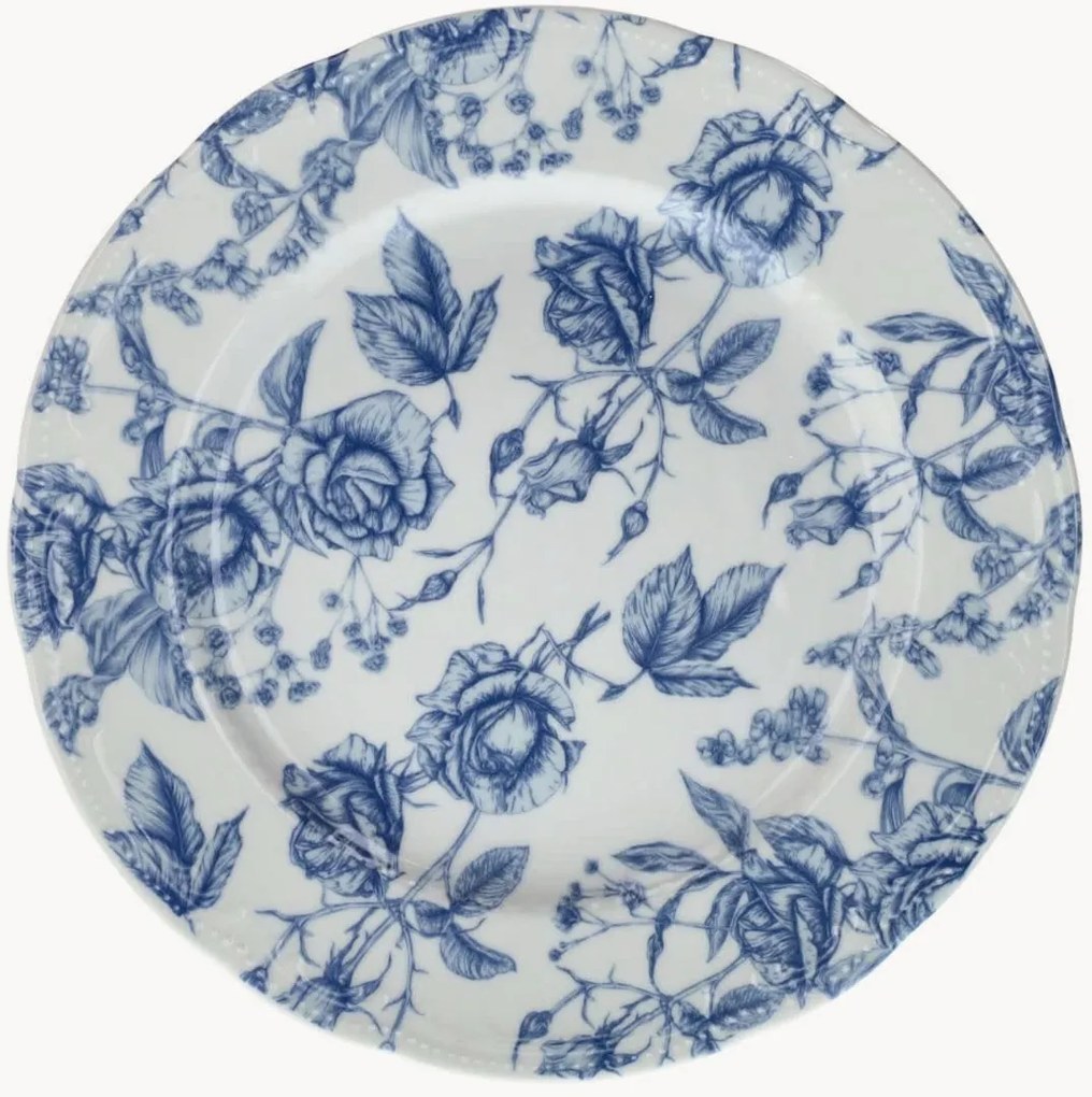 Pratos rasos de porcelana Vienna, conjunto de 6