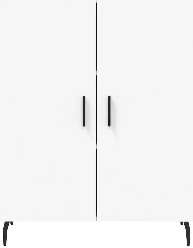 Armário alto 69,5x34x180 cm derivados de madeira branco