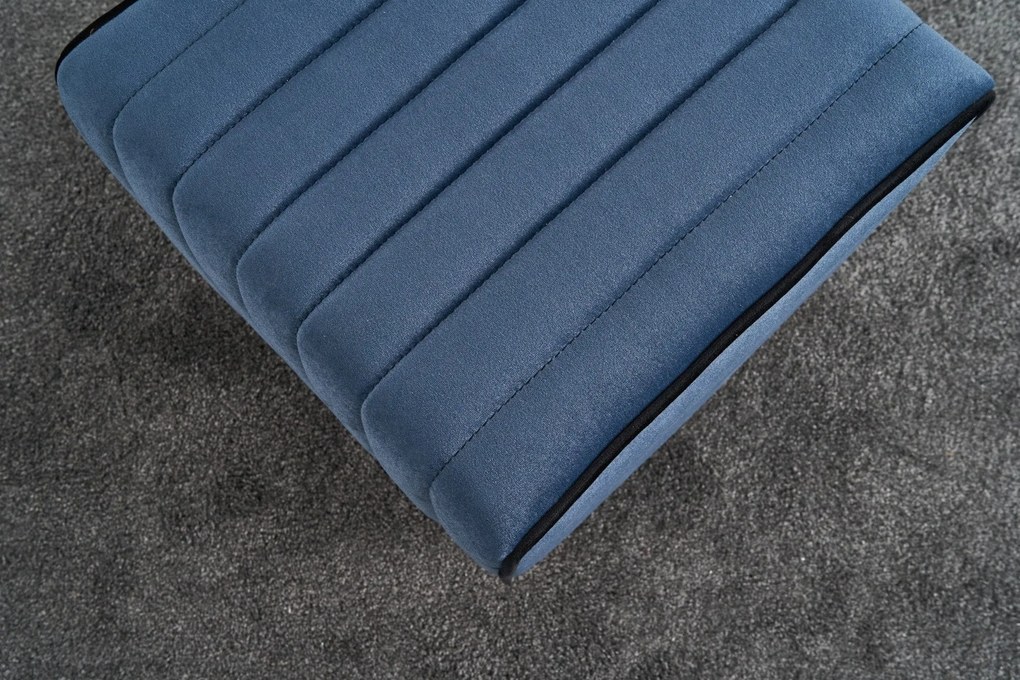 Pouffe Mona – Azul – 40x40x40 cm
