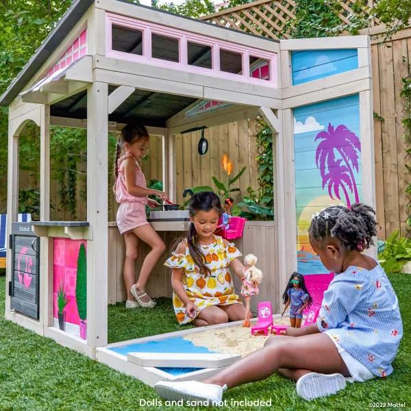 Casa de Brincar para Crianças Madeira Barbie Seaside