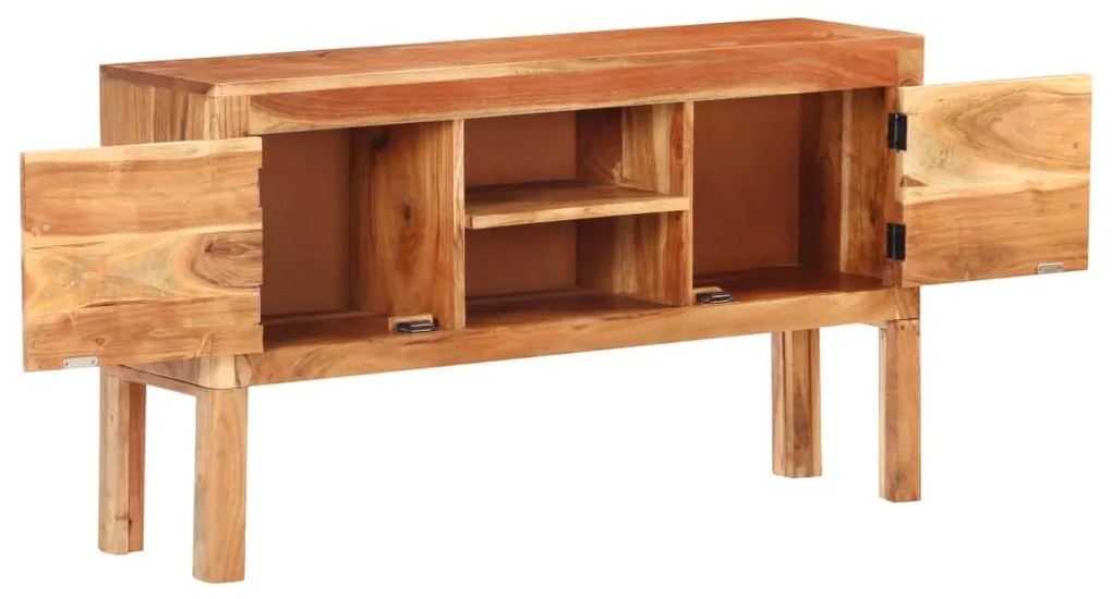 Aparador 116x30x66 cm madeira de acácia maciça