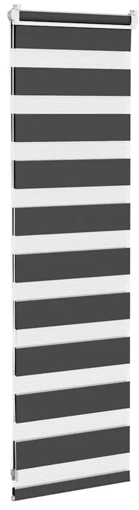 Cortina de zebra 50x100 cm largura do tecido 45,9 cm poliéster