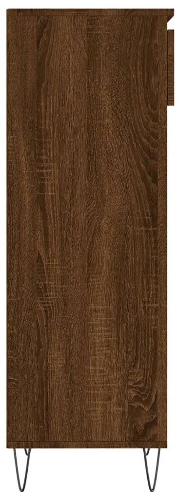 Sapateira 40x36x105 cm derivados de madeira carvalho castanho