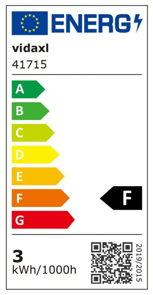Luzes LED de encastrar no chão 6 pcs 100x100x68 mm