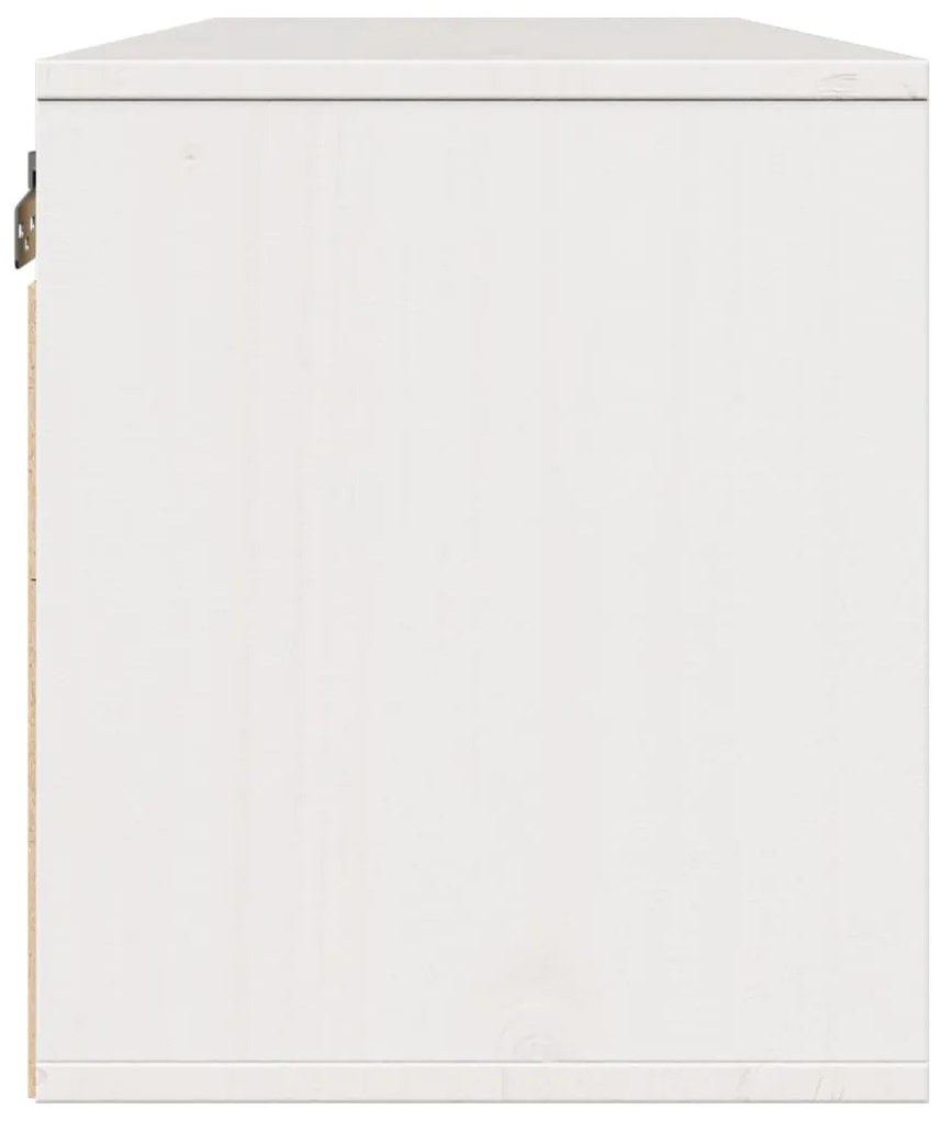 Armários de parede 2 pcs 45x30x35 cm pinho maciço branco