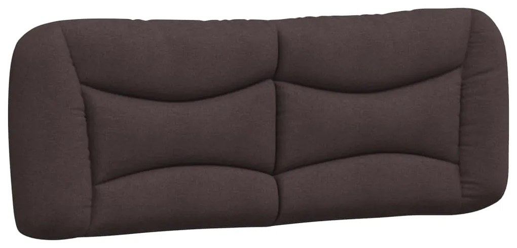 Estrutura de cama com LED sem colchão 140x200 cm tecido
