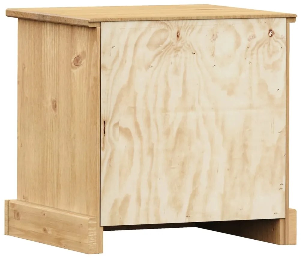 Mesa de cabeceira VIGO 42x35x42 cm madeira de pinho maciça