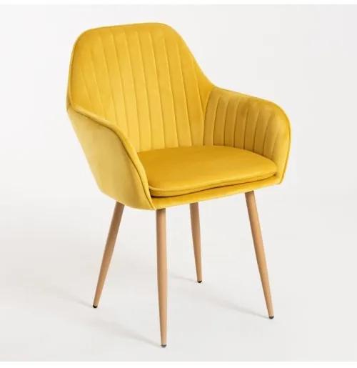 DUDECO - Cadeira Norbana Amarelo