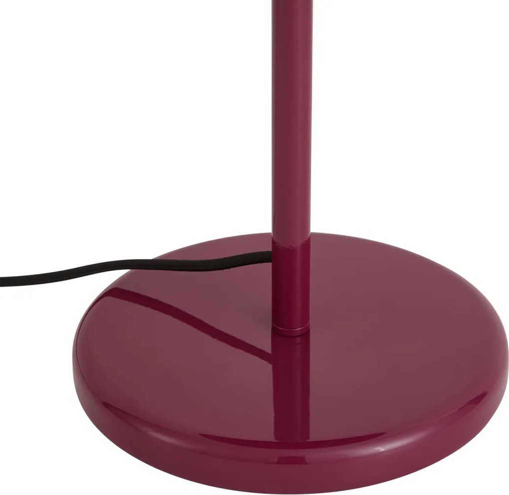 Candeeiro de Mesa Retro Ameixa 41cm - Ophelia