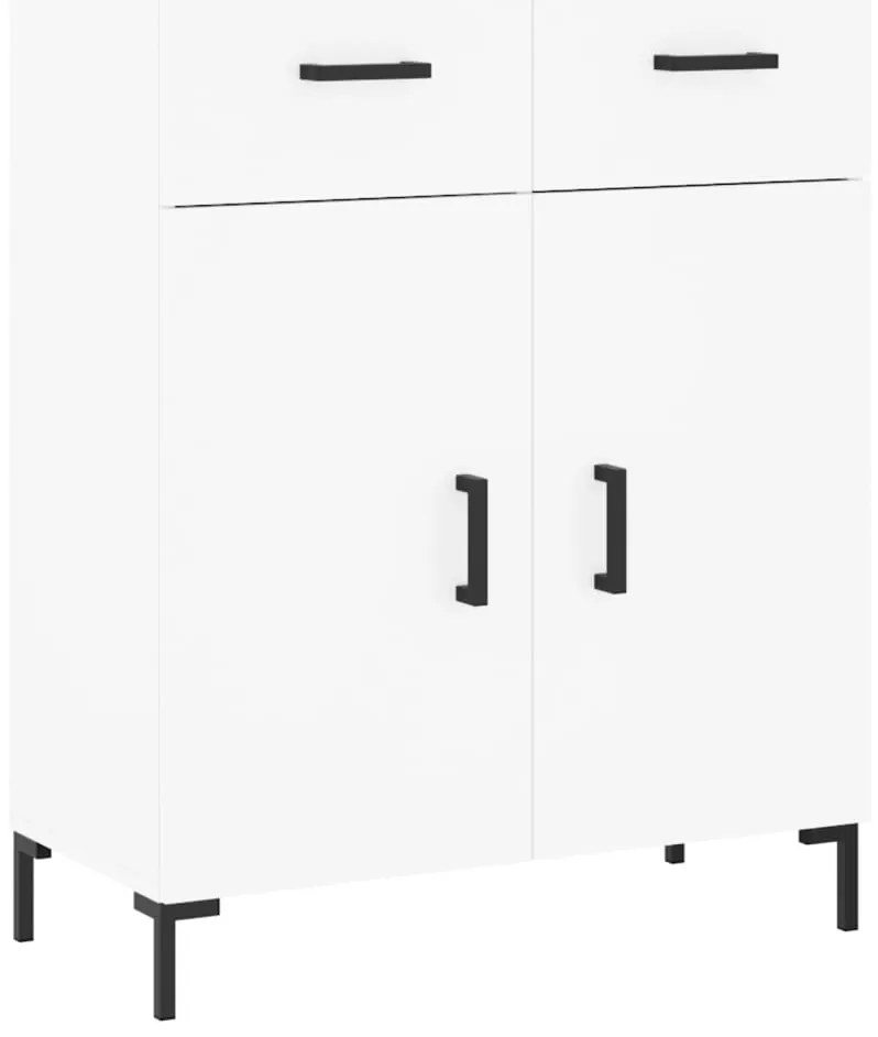 Armário alto 69,5x34x180 cm derivados de madeira branco