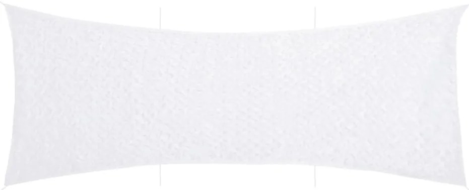 vidaXL Rede de camuflagem com saco de arrumação 623x203 cm branco
