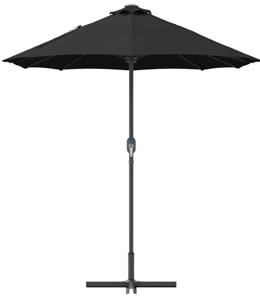 Guarda-sol de Jardim Preto 380 x 196 x 235 cm