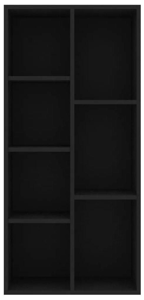Estante 50x25x106 cm derivados de madeira preto