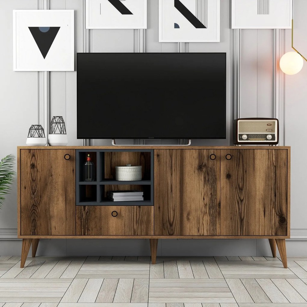 Console Napoli – Walnut – 180 cm x 81 cm x 35 cm