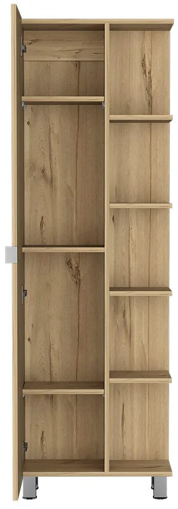 Coluna de casa de banho Urano 158 x 21,5 x 51,2 cm carvalho claro
