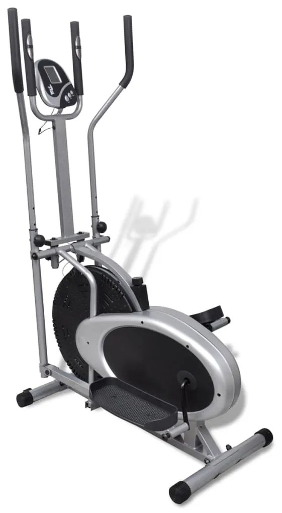90476 vidaXL Orbitrac Bicicleta elíptica com 4 braços