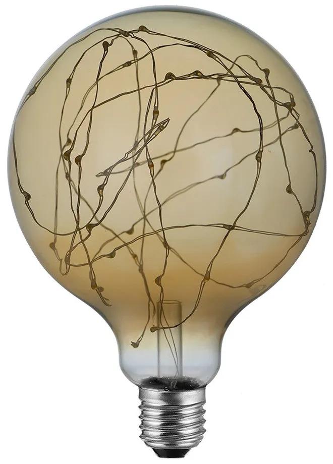 LED Globe G125 Light bulb - A thousand Lights Gold 2W E27 2000K