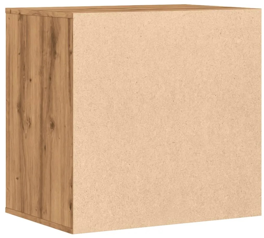 Cómoda com 3 Gavetas - 60x41x58 cm - derivados de madeira - carvalho a