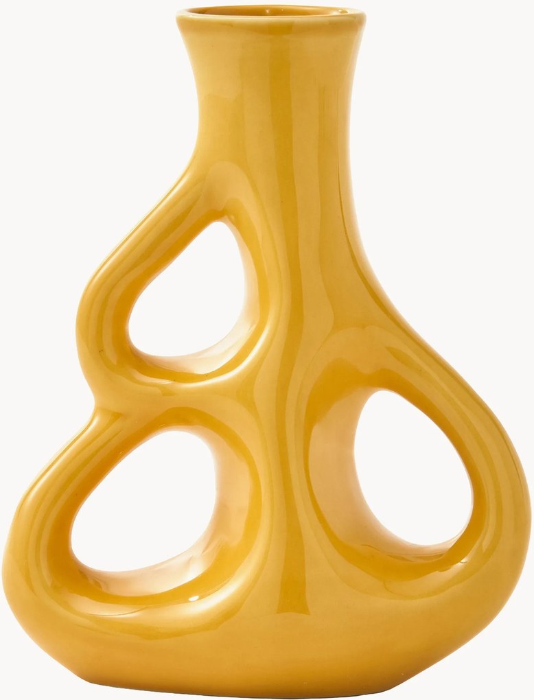 Jarra em cerâmica Three Ears, Alt 51 cm