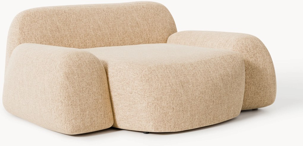 Poltrona XL em bouclé Wolke