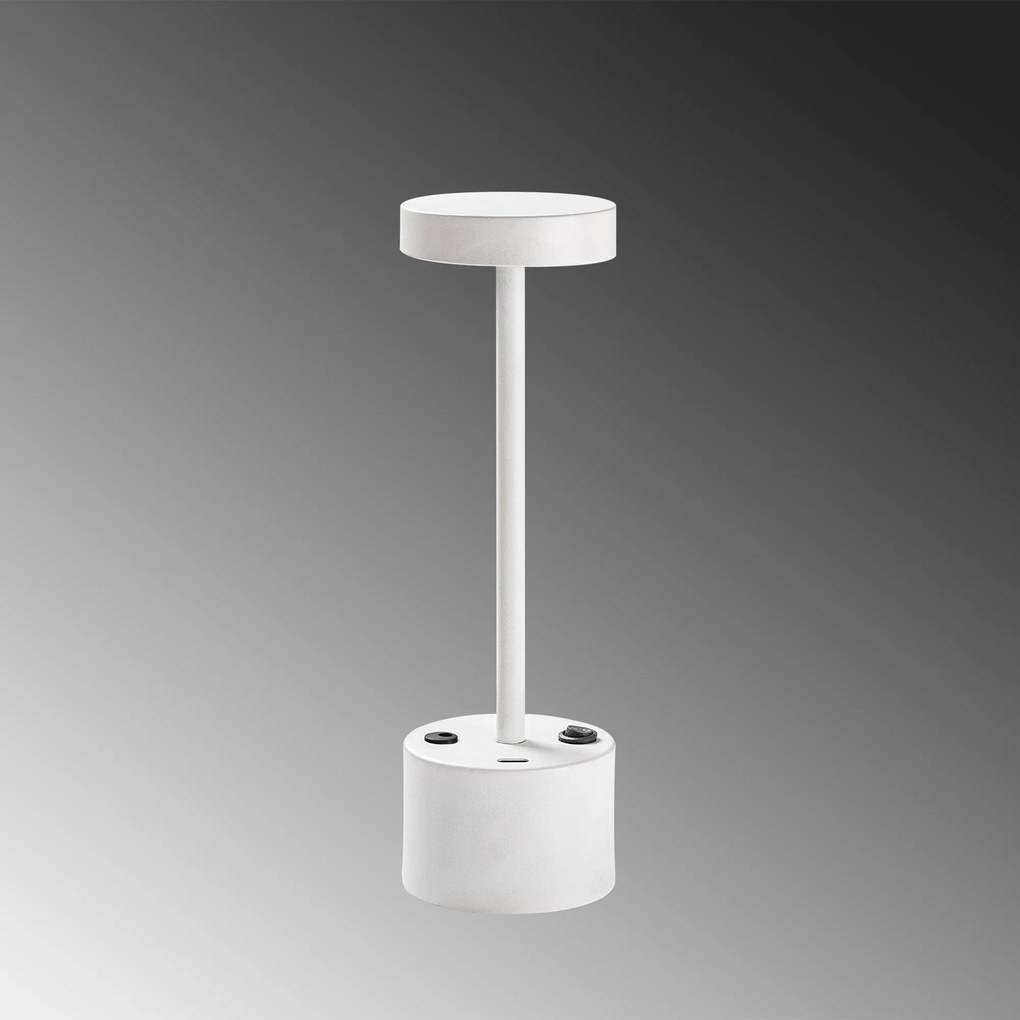 Candeeiro de Mesa Keyf – Branco – 9 cm x 28 cm