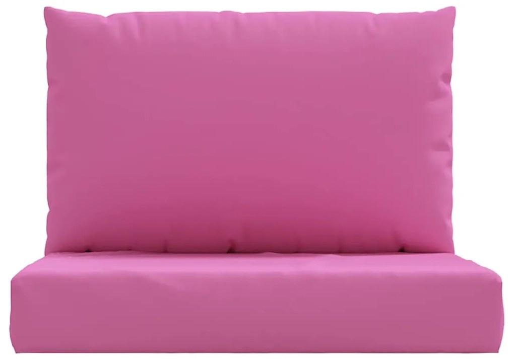Almofadões p/ móveis de paletes 2 pcs tecido oxford rosa