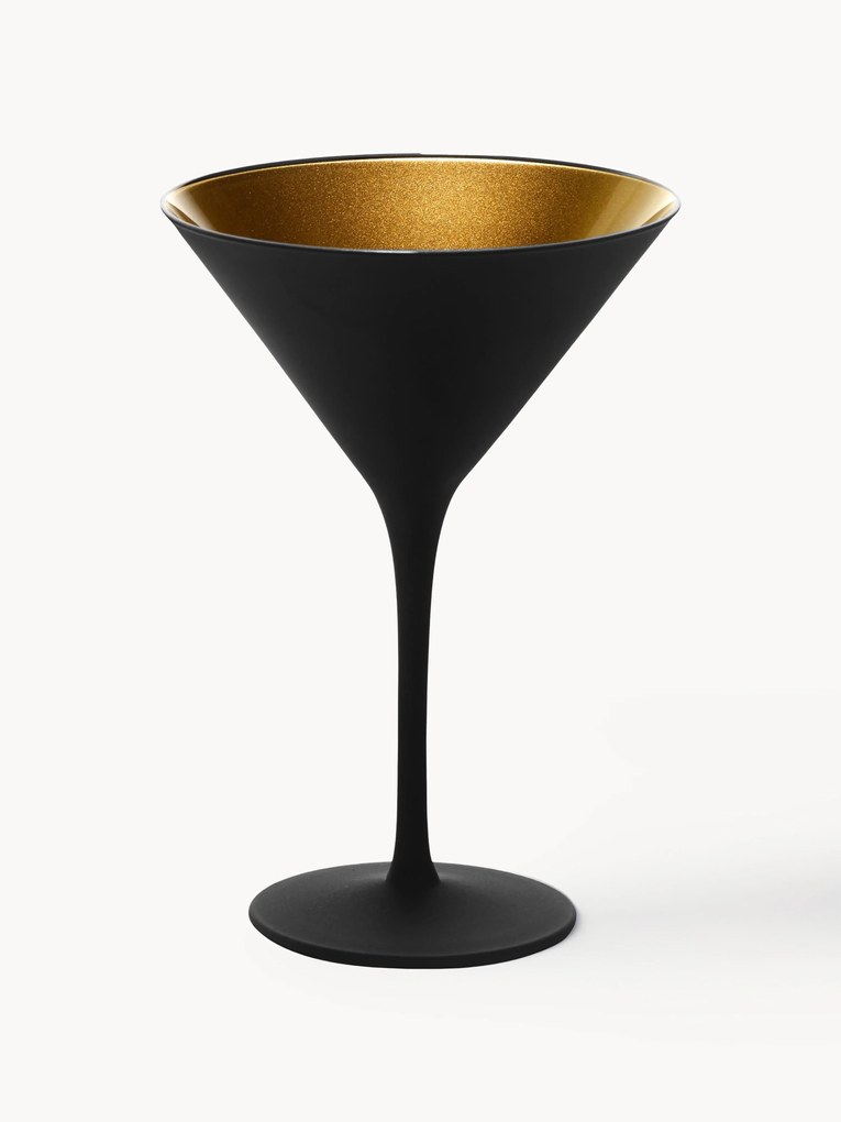Copos de cocktail de cristal Elements, conjunto de 6